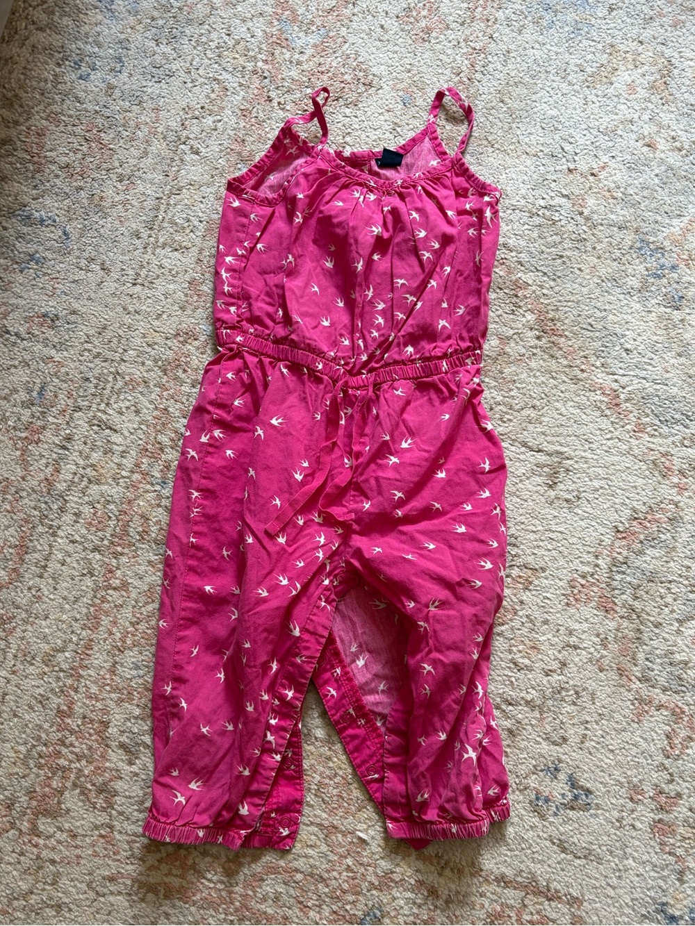 Baby Gap toddler pink jumpsuit
